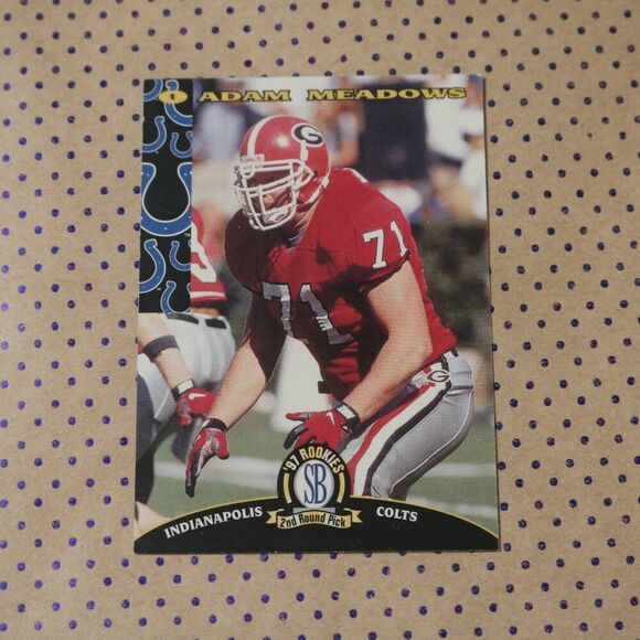 Adam Meadows #21 Football Card - Picture 1 of 2